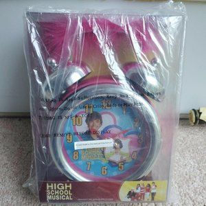 Disney FAB High School Musical Twin Bell Alarm Clo